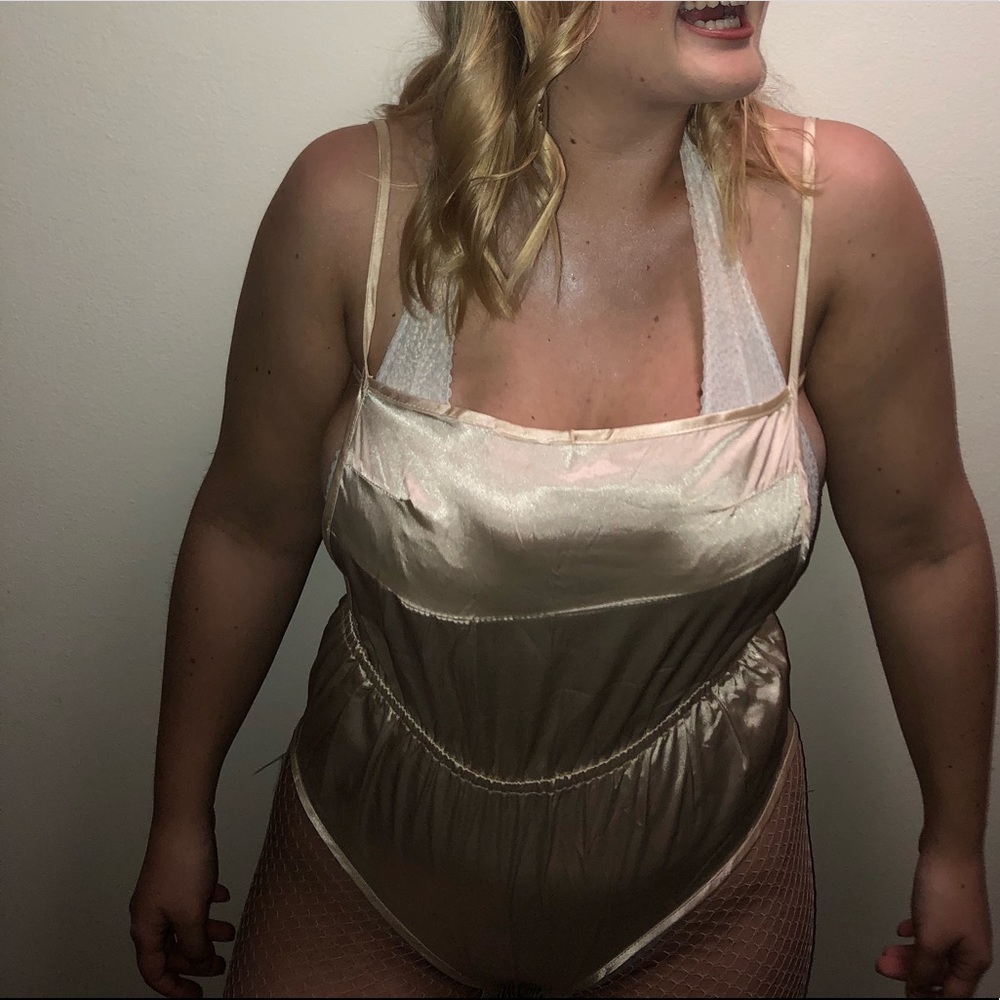 Gold shiny bodysuit
